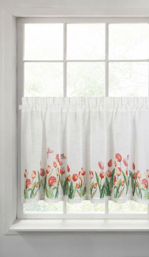 Firana Gotowa Stella Na Taśmie 60x150 Cm Biały