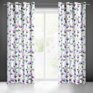 Zasłona Gotowa Emilly 140x250 Cm Zielony