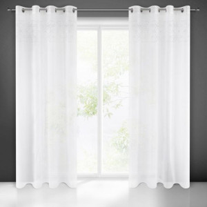 Firana Gotowa Lila 140x250 Cm Biały