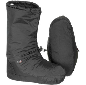 Buty biwakowe  do namiotu Polar wiatroszczelne, czarne czarny