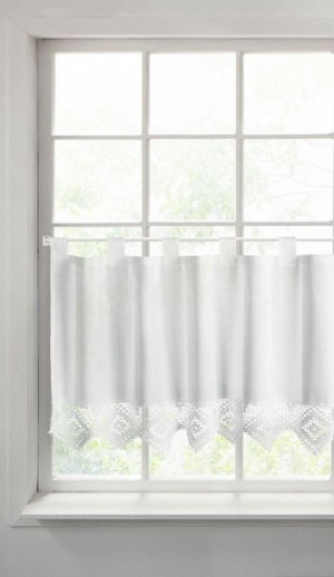 Firana Gotowa Isaac Na Szelkach 60x150 Cm Biały
