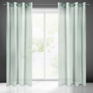 Firana Gotowa Madlen 140x250 Cm Miętowy