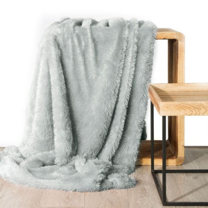 Koc D91 Tiffany 150x200 Cm Srebrny