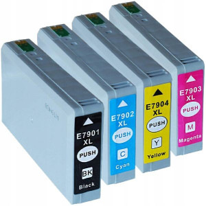 Tusze Epson T7901-7904 Wf-4630dwf, Wf-5110dw