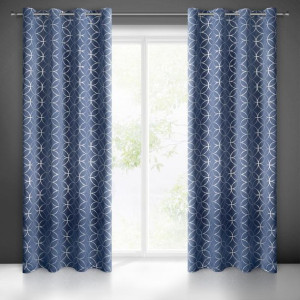 Zasłona Gotowa Abella 140x250 Cm Granatowy