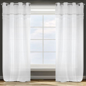 Zasłona Gotowa D91 Denise 140x250 Cm Biały