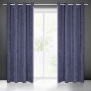 Zasłona Gotowa Julie 140x250 Cm Granatowy