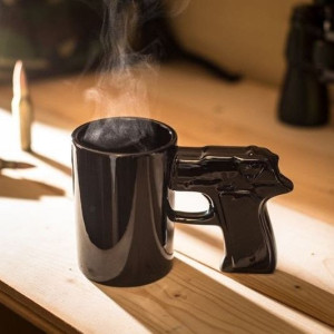 Wystrzałowy Kubek Pistolet - Dla Prawdziwych Twardzieli