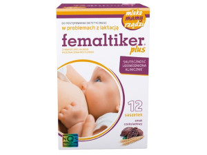 FEMALTIKER CHOCO PLUS 12 sasz smak czekoladowy