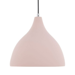 Lampa wisząca betonowa różowa LAMBRO