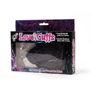 LOVE CUFFS Kajdanki z futerkiem