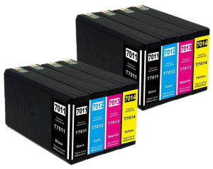 Tusze Drukarki Epson T7011-7014 Wp 4515dn 4525dnf