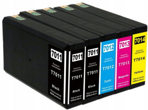 5x Tusz Do Drukarki Epson Pro Wp 4515dn 4525dnf