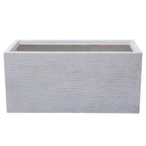 Doniczka 80 x 37 x 38 cm biała MYRA
