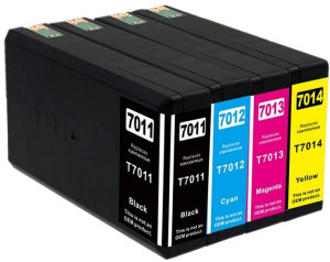 4x Tusz Do Workforce Pro Wp-4015dn Wp-4095dn