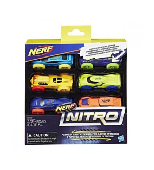 HASBRO Nerf Nitro Foam Car pack 2