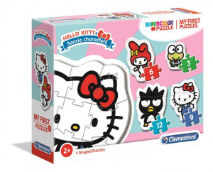 Clementoni Moje Pierwsze Puzzle 3-6-9-12 Hello Kitty 20818