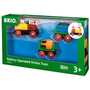 BRIO 33319 Lokomotywa z betoniarką