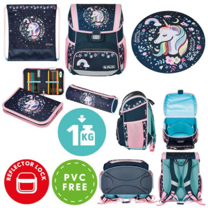 Zestaw tornister Loop Plus Unicorn 6-9lat HERLITZ