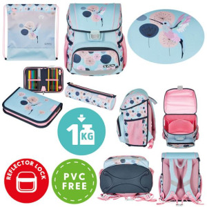 Zestaw tornister Loop Plus Hummingbird 6-9lat HERLITZ