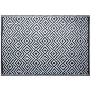 Dywan zewnętrzny 150 x 210 cm czarny SIKAR
