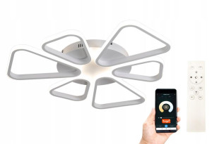 Inteligentna lampa żyrandol NICEA VI LARGE Wifi Wobako PLAFON LED Tuya