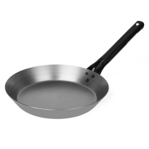 Polska patelnia Spinwar 24 cm stalowa rączka