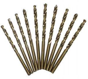 Wiertło Wiertła Do Metalu Kobaltowe 2,3 Mm 10 Szt