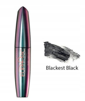 AVON Tusz Euforia – Pełen Wachlarz Rzęs Blackest Black A&K