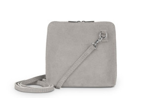 Torebka Zamszowa Vera Pelle Mini Taupe