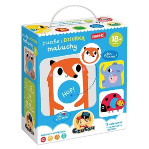 Puzzle z dziurką Maluchy 18m+