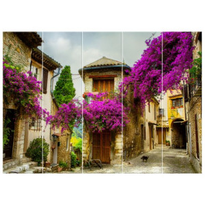 OBRAZ DRUKOWANY  Stare miasto na Prowansji 225x160