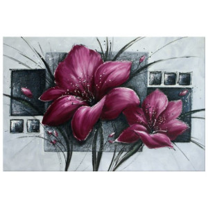 OBRAZ DRUKOWANY  Makowy duet 120x80