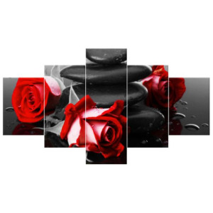 OBRAZ DRUKOWANY  Roses and spa 125x70