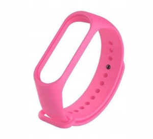 Silikonowy pasek do Xiaomi Mi Band 5/6 - różówy