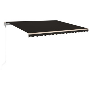 Automatycznie zwijana markiza, 450x350 cm, antracytowa