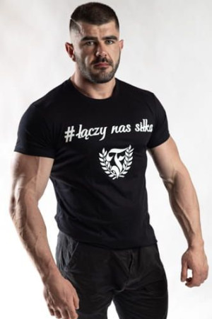 Koszulka męska Łączy Nas Siłka siłownia Furia L