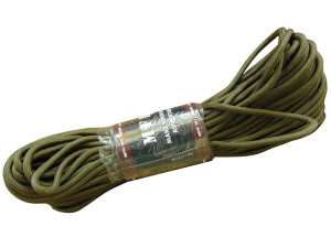 Paracord - MFH  4 mm - 100 FT Lina zielona
