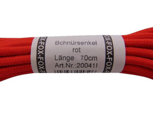 Sznurówki 70 Cm Czerwone