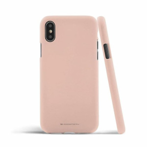 Etui MERCURY Soft Feeling SAMSUNG A31 złoty różowy