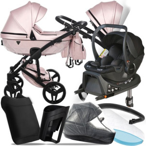 Wózek Junama 4w1 S-class 02 I Babysafe York + Baza
