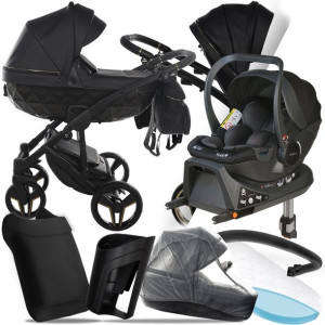 Wózek Junama 4w1 S-class 07 I Babysafe York + Baza