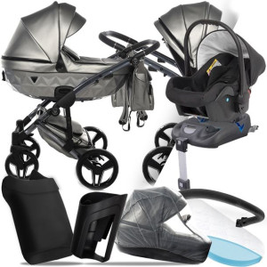 Wózek Junama 4w1 S-class 09 I Kite Karwala + Dock