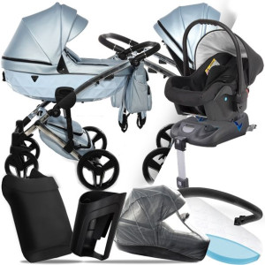 Wózek Junama 4w1 S-class 10 I Kite Karwala + Dock