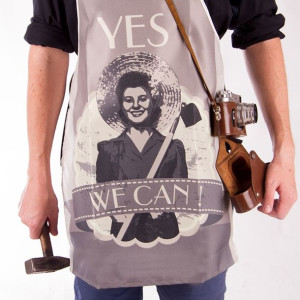 Fartuch Dla Niego Z Motywującym Napisem - "yes We Can!"