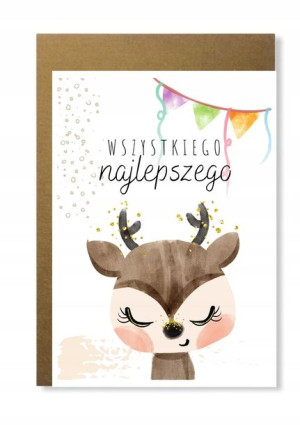 Kartka dla dziecka na urodziny do przedszkola