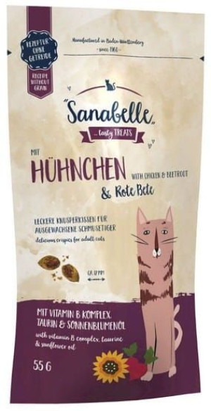 Sanabelle Snack Kurczak & Burak 55g