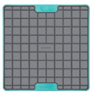 LickiMat Playdate Deluxe/Tuff Kwadrat twardy turkusowy