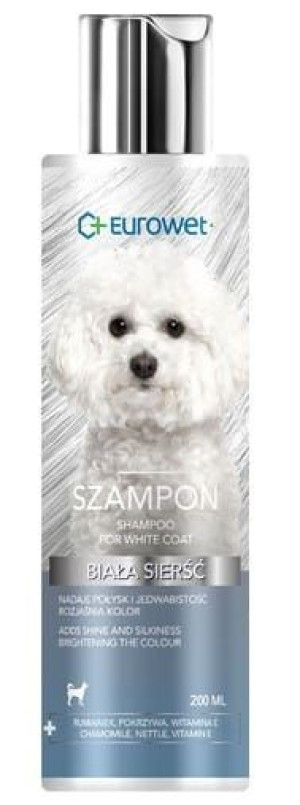 Eurowet Szampon do białej sierści 200ml