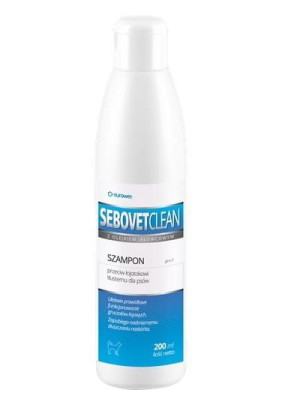 Sebovet-Clean - przeciw łojotokowi dla psa 200ml
